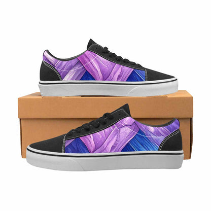 MEN'S Bisexual Flag Color Canvas Lace-Up Dreamcore Shoes