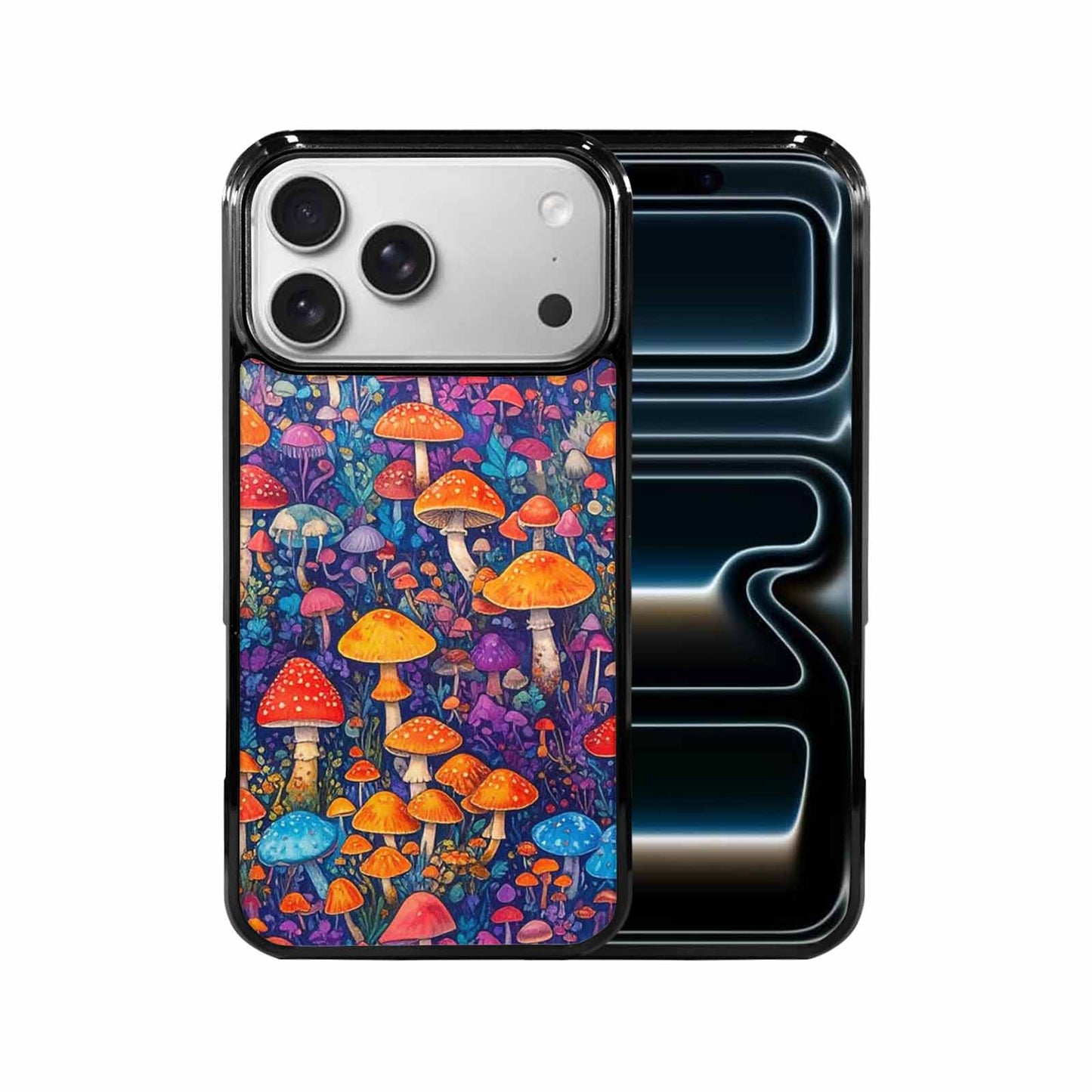 iPhone 17 Pro Max Case — Mushrooms (general) Mushrooms Pa Original Art, Custom Print Case Cover