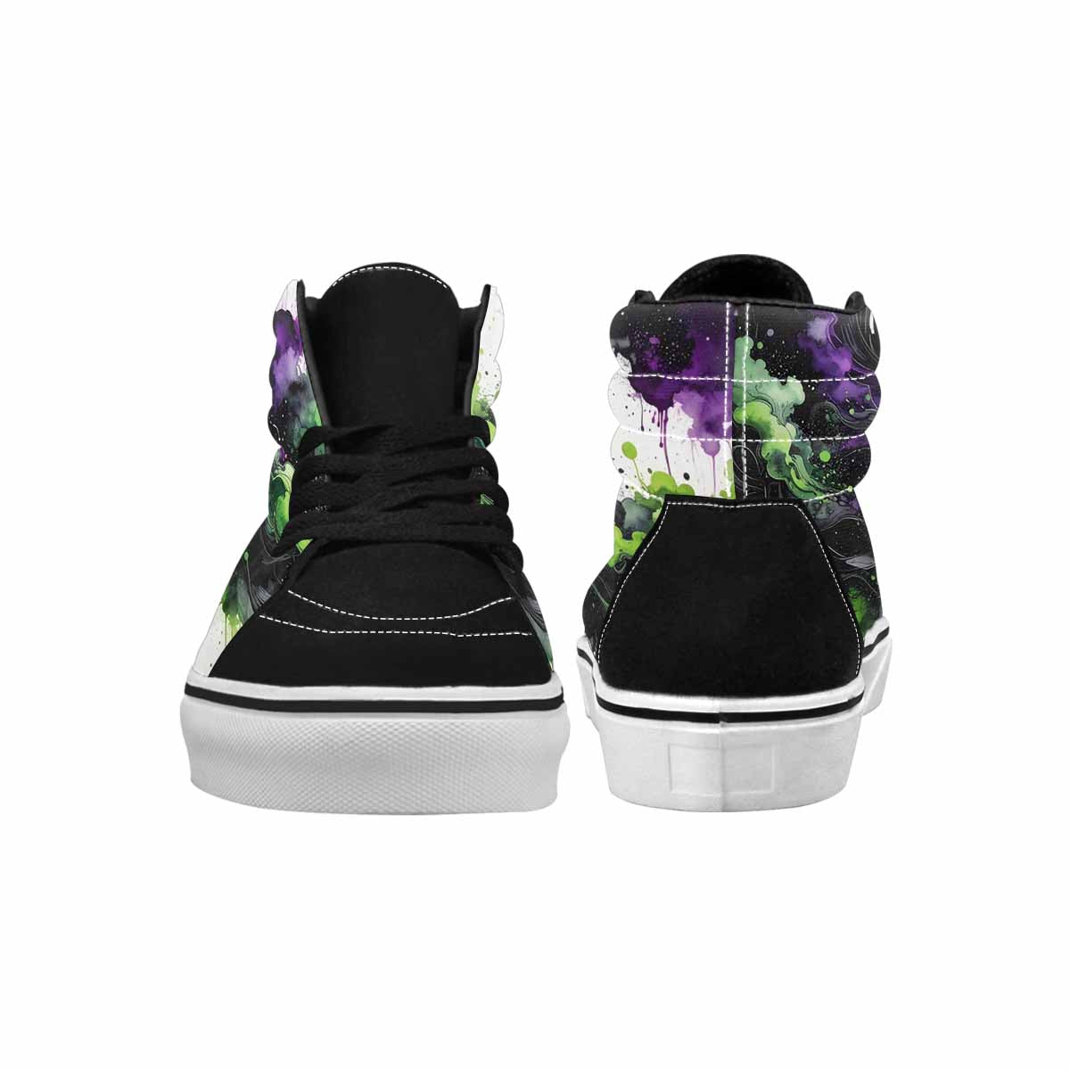 MEN'S Galaxy Nebula High Top Canvas Surreal Custom Shoes