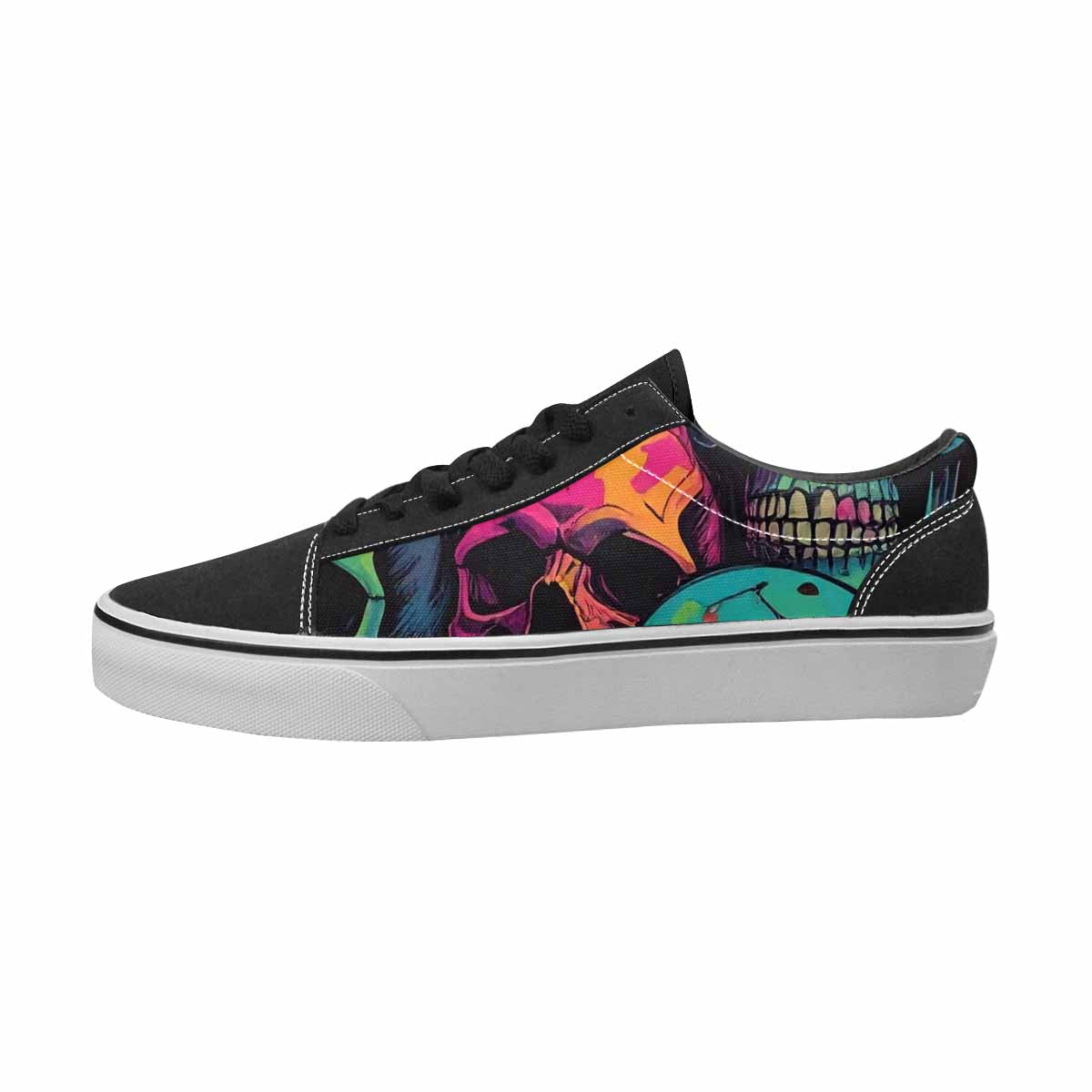 WOMEN'S Camo Canvas Artist-designed Dreamcore Custom Streetwear Shoes