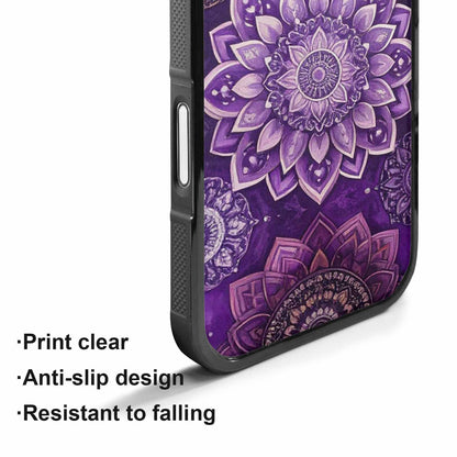 iPhone 17 Case — Small Mandala Pattern, Randomly Floral, Unique Phone Case Design