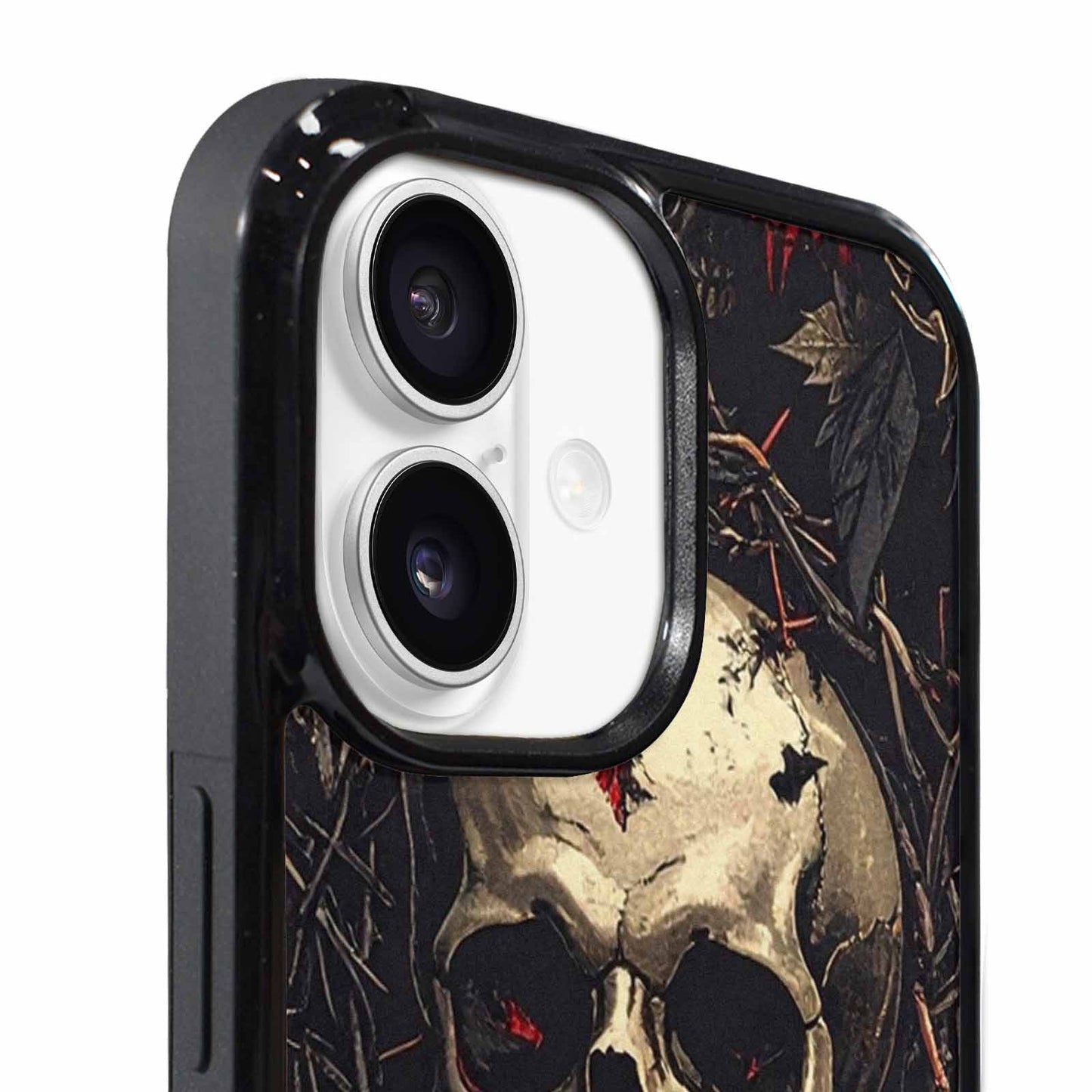 iPhone 17 Case — Skull Dark Art Gothic Print Gothic, Custom Designed Case Cover