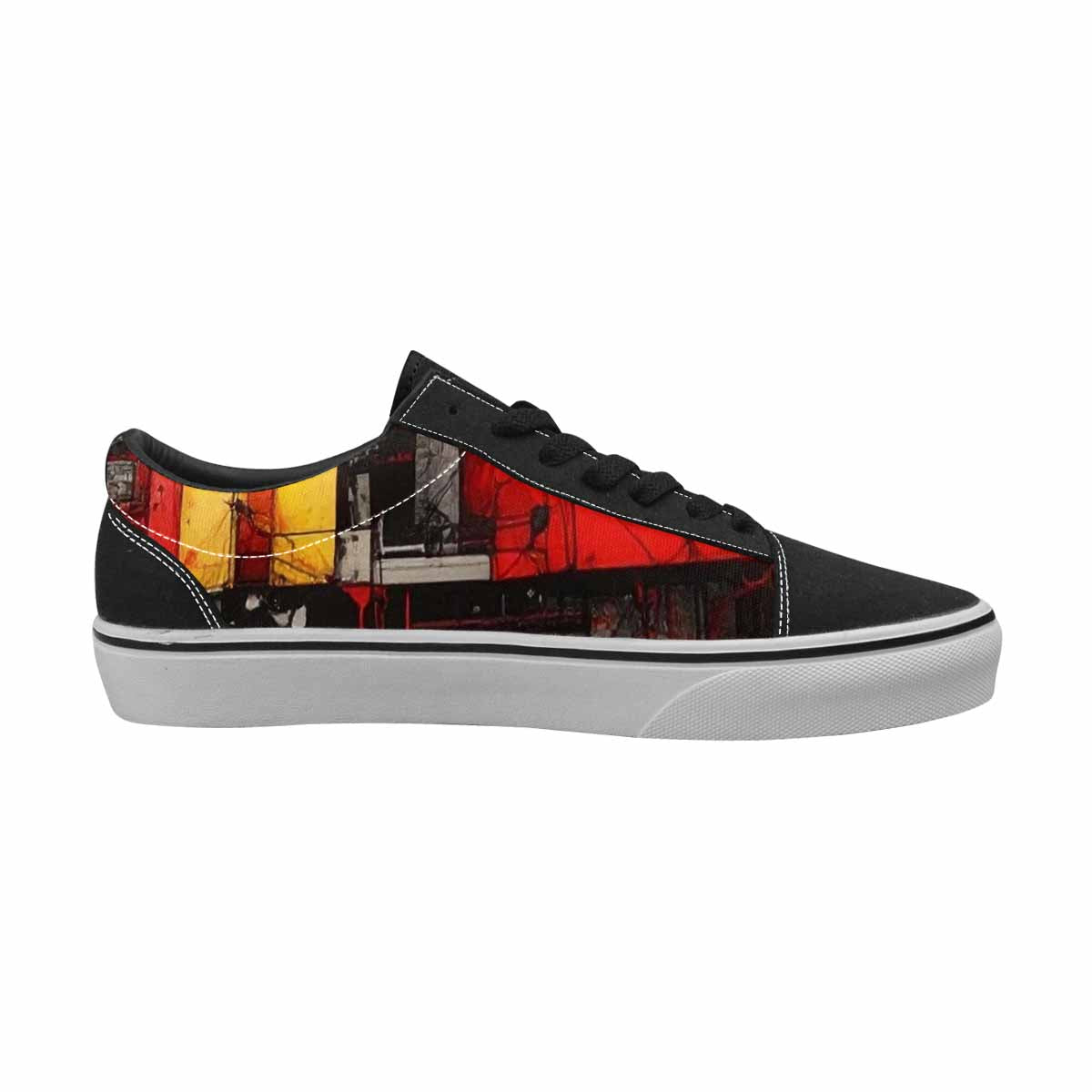WOMEN'S Liminal Space Fragment Lace-Up Canvas Dreamlike Shoes