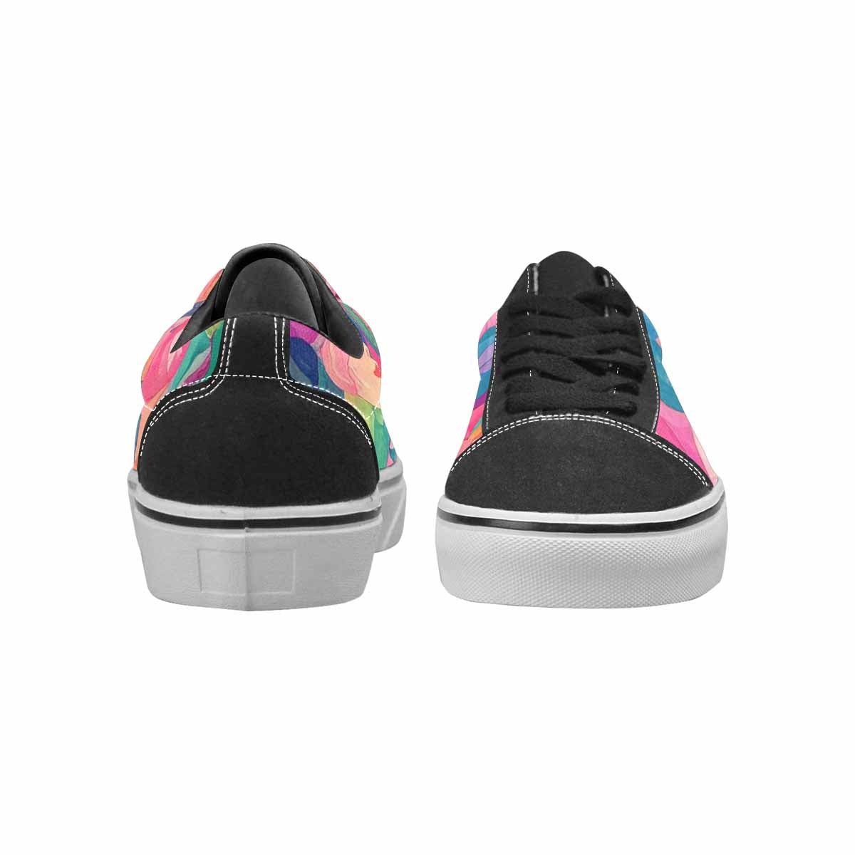 MEN'S Polysexual Flag Color Canvas Lace-Up Dreamcore Sneakers