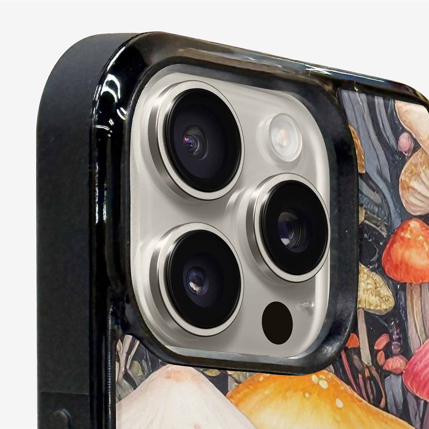 iPhone 16 Pro Case — Mushrooms Pattern Hundreds Of, Customized Protective Case