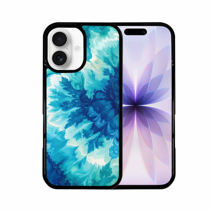 iPhone 17 Case — Tie Dye Ocean Blues Tie Dye, Original Design Phone Case