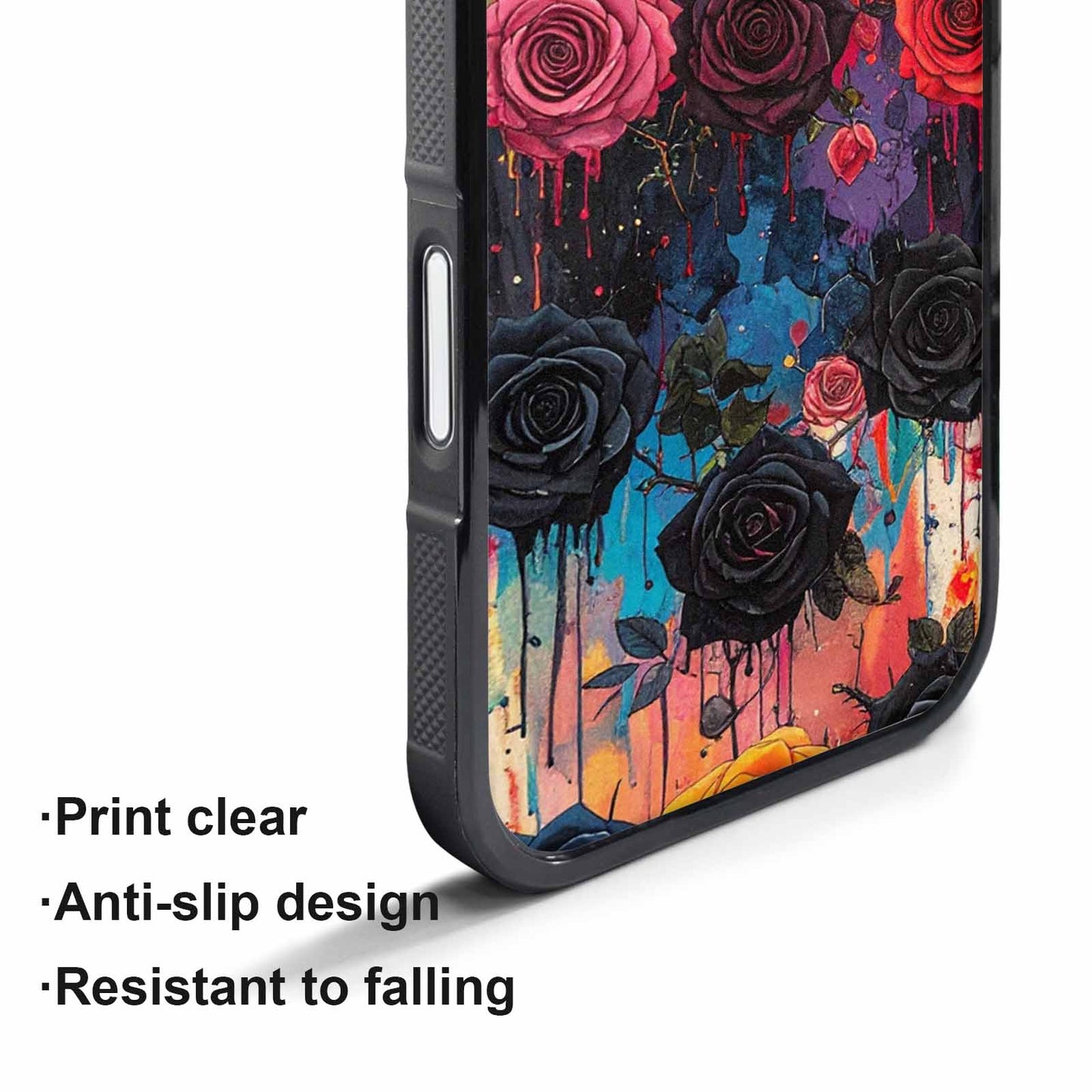 iPhone 17 Air Case — Gothic Rose Gothic Roses Pattern Gothic, Customized Protective Case