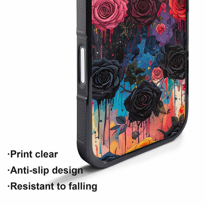 iPhone 17 Air Case — Gothic Rose Gothic Roses Pattern Gothic, Customized Protective Case