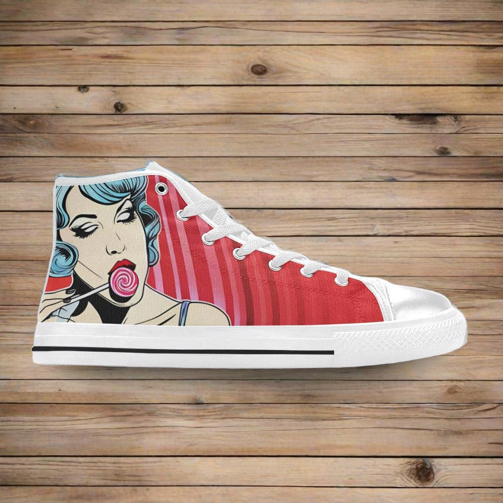 Wolf Dark Cosmic Custom Bold Art - Freaky Shoes