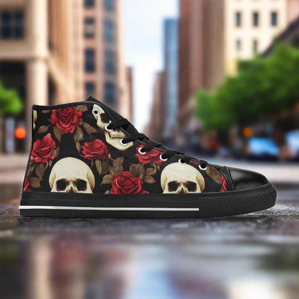 Peacock Dark Cosmic Vivid MEN Bold Art - Freaky Shoes | Custom Art Sneakers