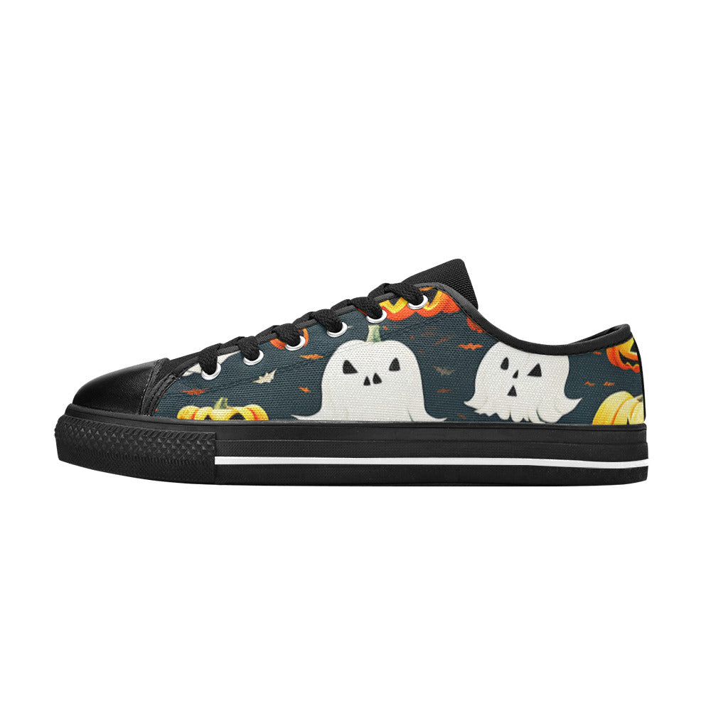 MEN'S Halloween Art Canvas Dreamcore Custom Shoes