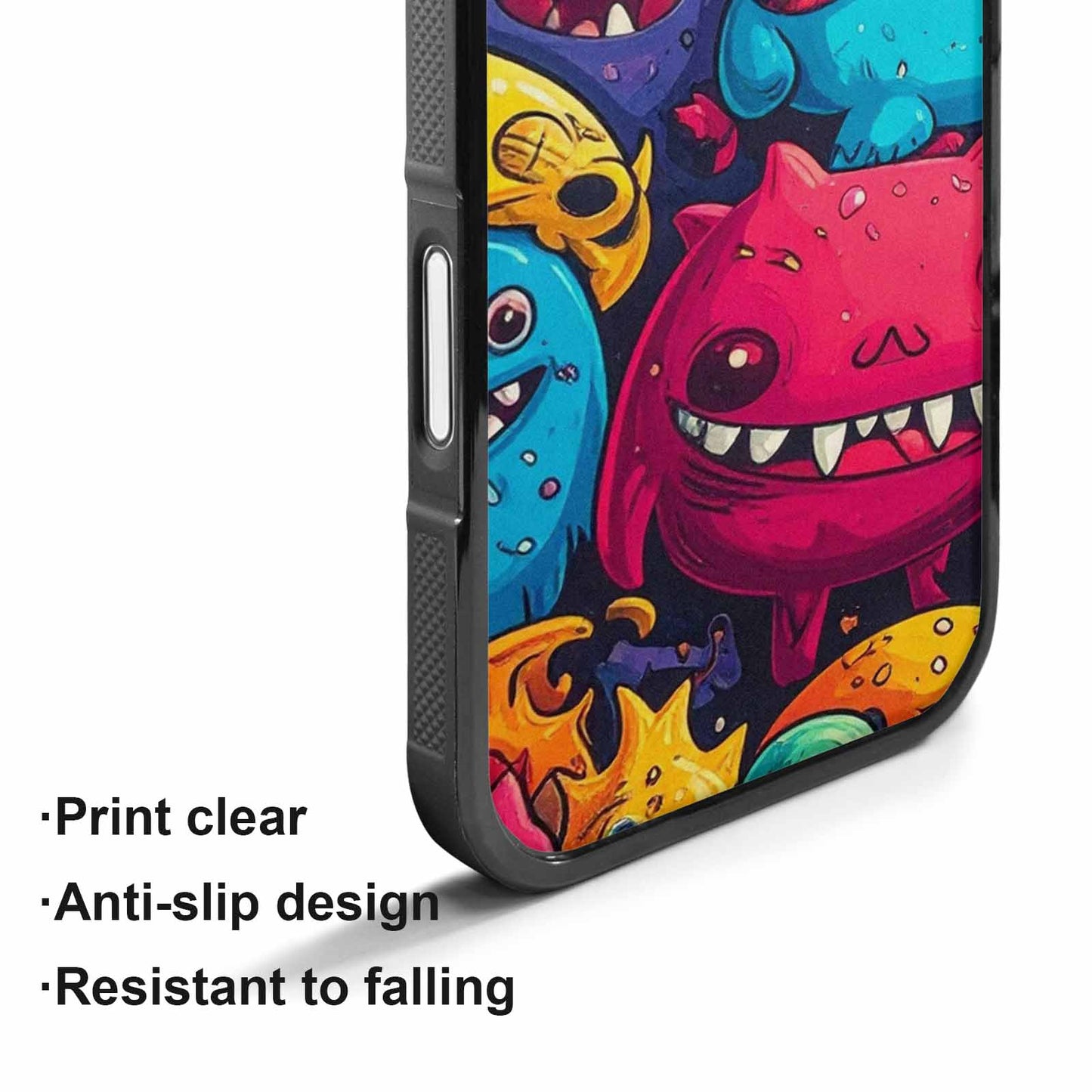 iPhone 17 Case — Small Cartoon Monster Character Cartoon Cute, Original Design Phone Case