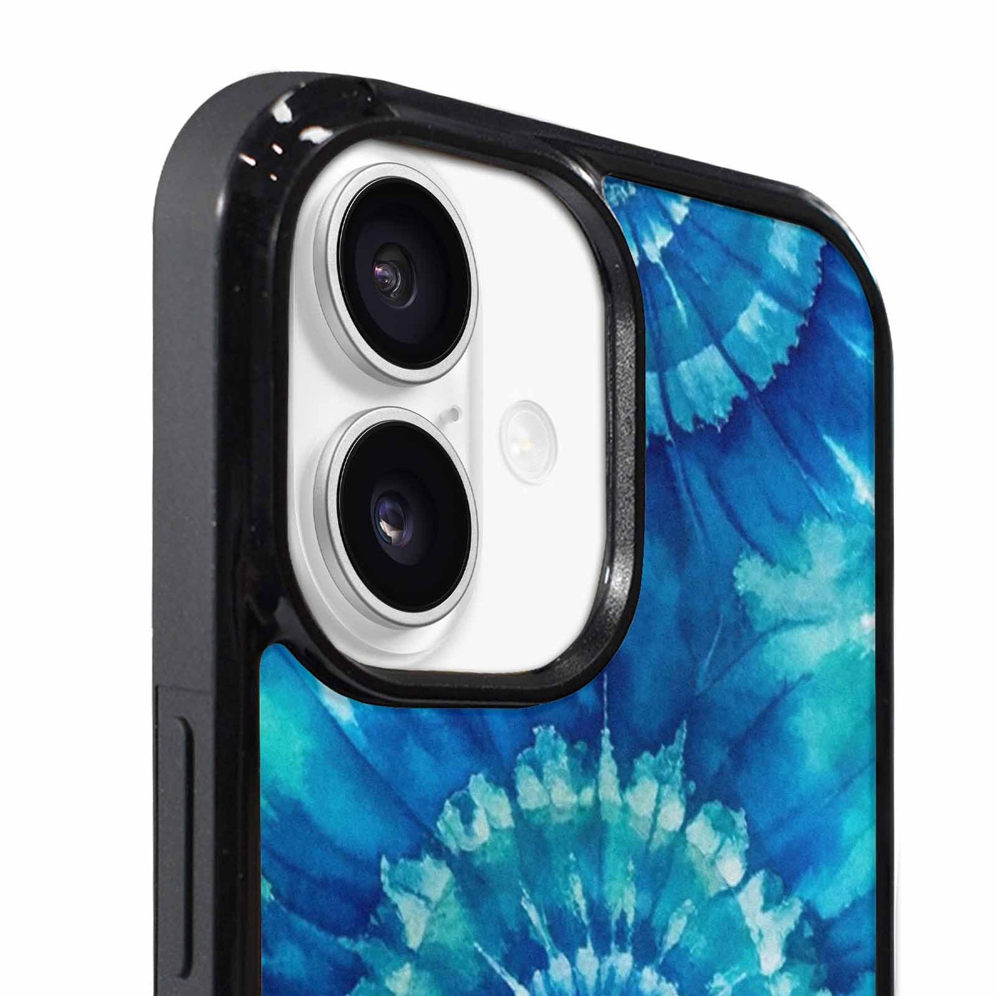 iPhone 17 Case — Tie Dye Ocean Blues Tie Dye, Custom Made Phone Cover