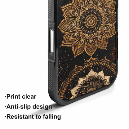 iPhone 17 Case — Small Mandala Pattern, Randomly Floral, Custom Print Case Cover