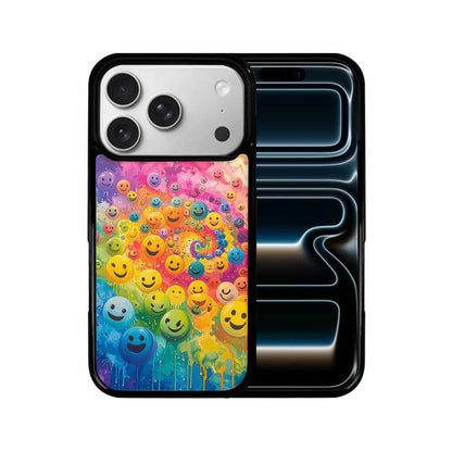 iPhone 17 Pro Case — Smiley Facessmiley Faces Tie D Original, Custom Made Phone Cover