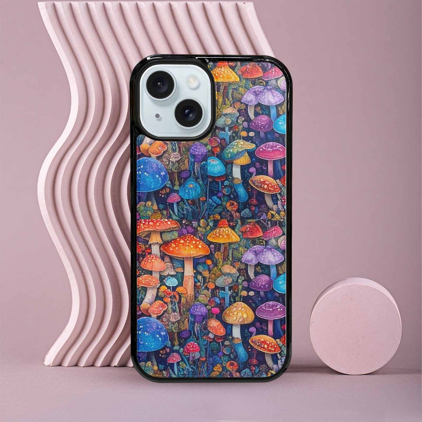 iPhone 15 Case — Mushrooms General Mushrooms Pa, Custom Made Phone Cover