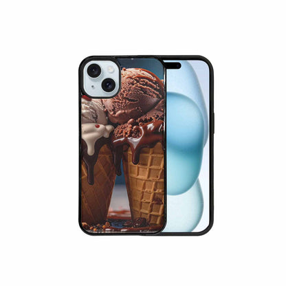 iPhone 15 Plus Case — Extreme Close Up Shot Only Drippig, Custom Printed Phone Case