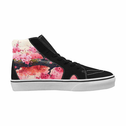MEN'S Cherry Blossom Branch High Top Canvas Y2K Shoes
