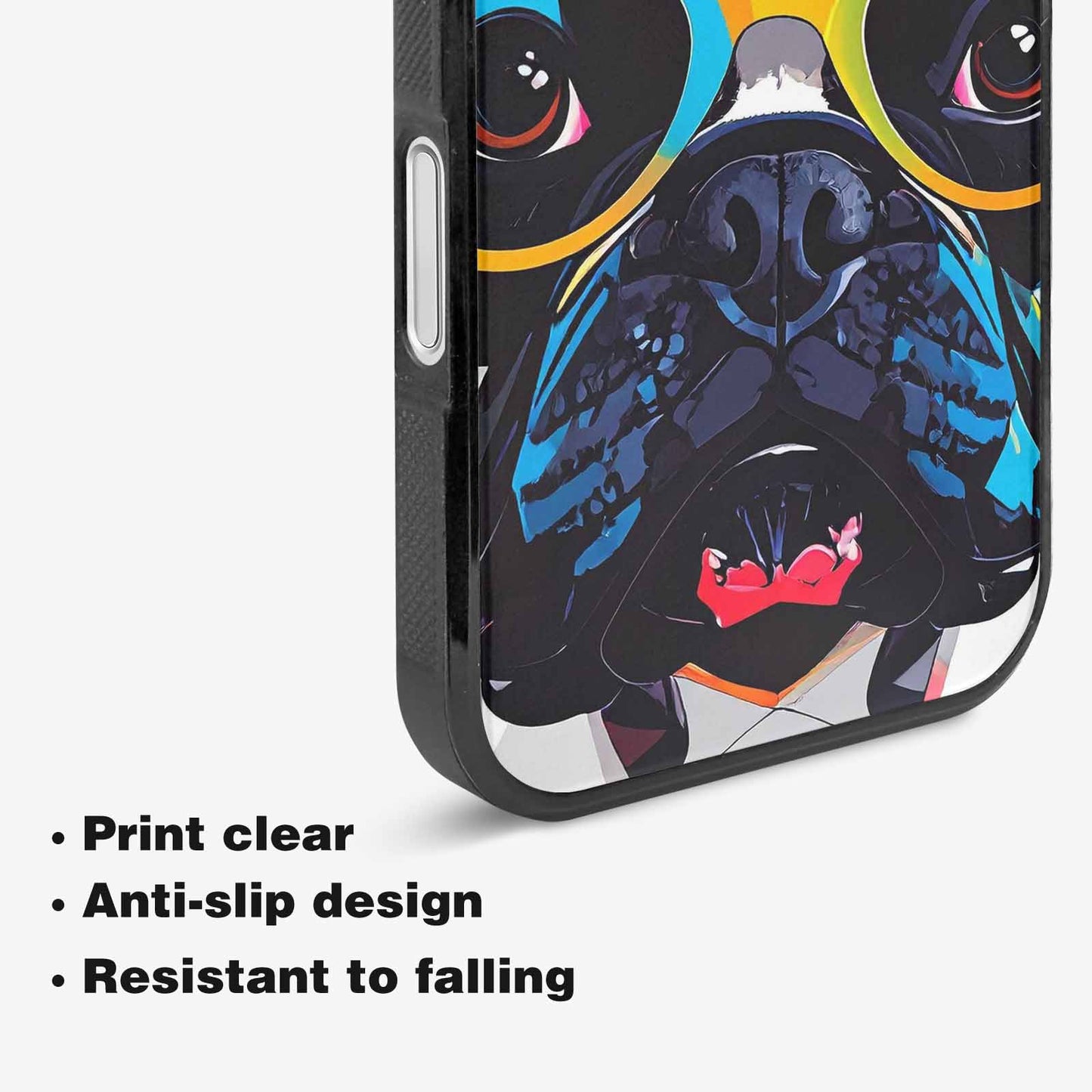 iPhone 16 Plus Case — French Bulldog Pop Art Pattern, Personalized Phone Case