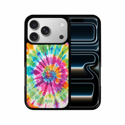 iPhone 17 Pro Case — Tie Dye Rainbow Twist Custom Tie, Personalized Phone Case