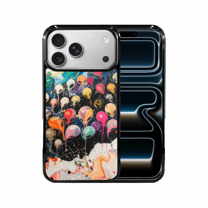 iPhone 17 Pro Max Case — Aliens Marblealiens Pattern Alien Scifi, Unique Phone Case Design