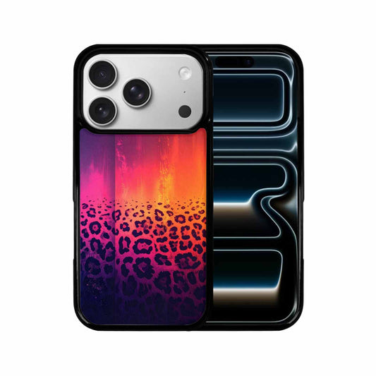 iPhone 17 Pro Case — Leopard Print Gradient Style Edge Animal, Custom Made Phone Cover