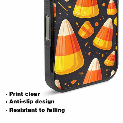 iPhone 16 Pro Case — Halloween Candy Corn, Custom Made Phone Cover