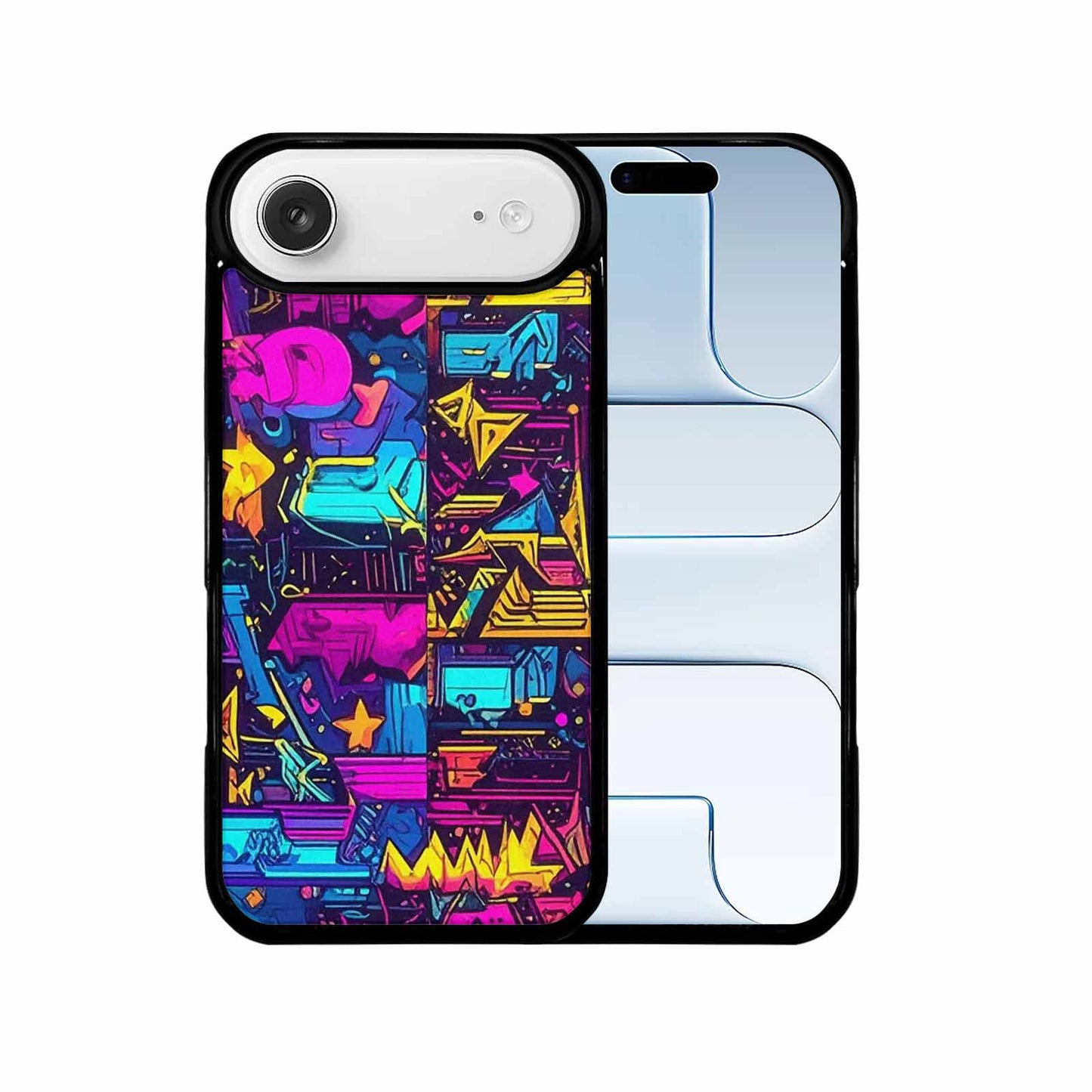 iPhone 17 Air Case — Retro Motif Retro Motifs Pattern Retro, Custom Phone Case