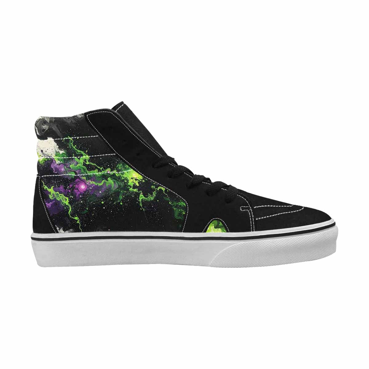 MEN'S Galaxy Nebula High Top Canvas Neon Fantasy Shoes