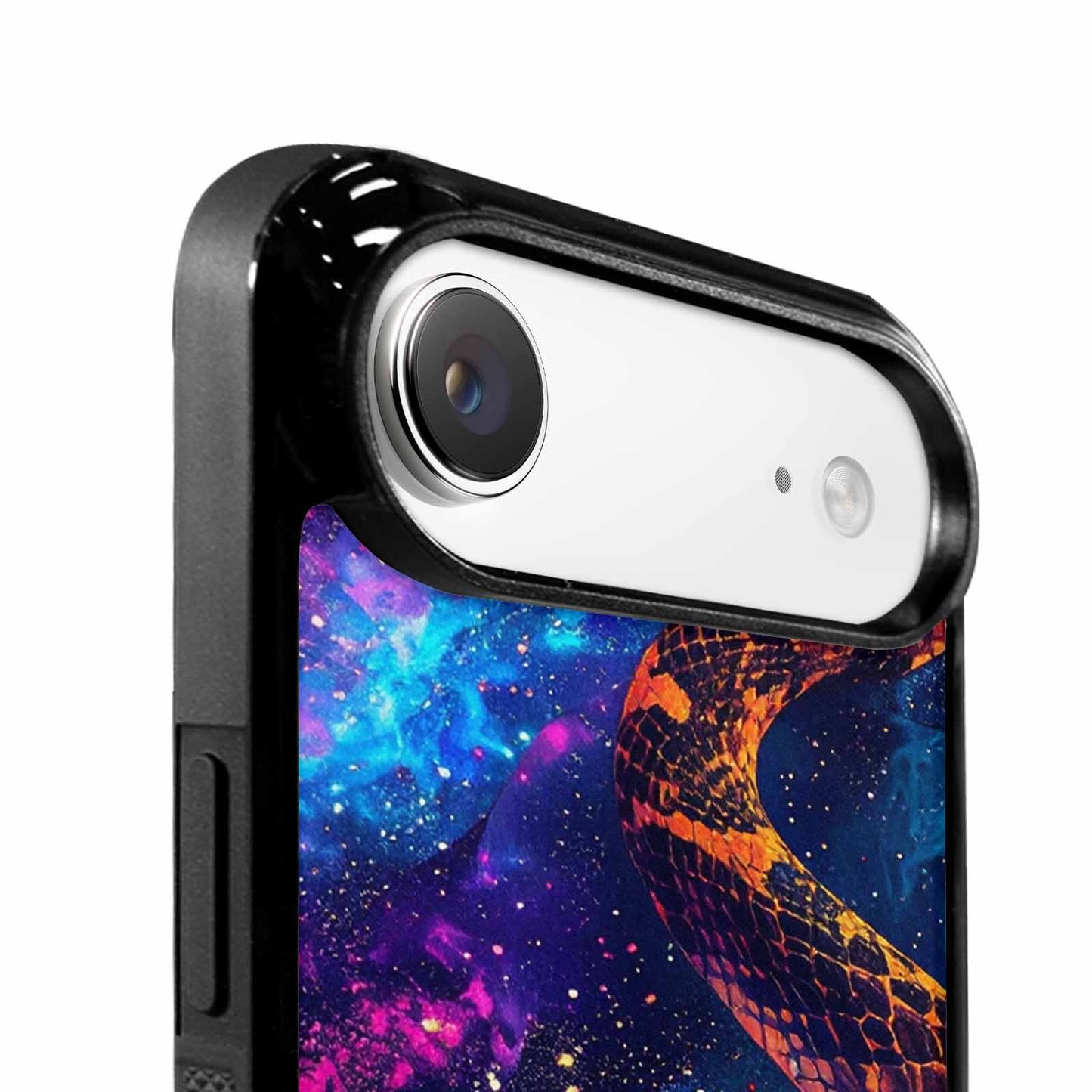 iPhone 17 Air Case — Galaxy Snake Print Galaxy Space, Unique Phone Case Design