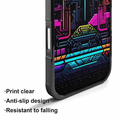 iPhone 17 Case — Retro Pixel Art Pattern, Retro Vintage, Custom Print Case Cover