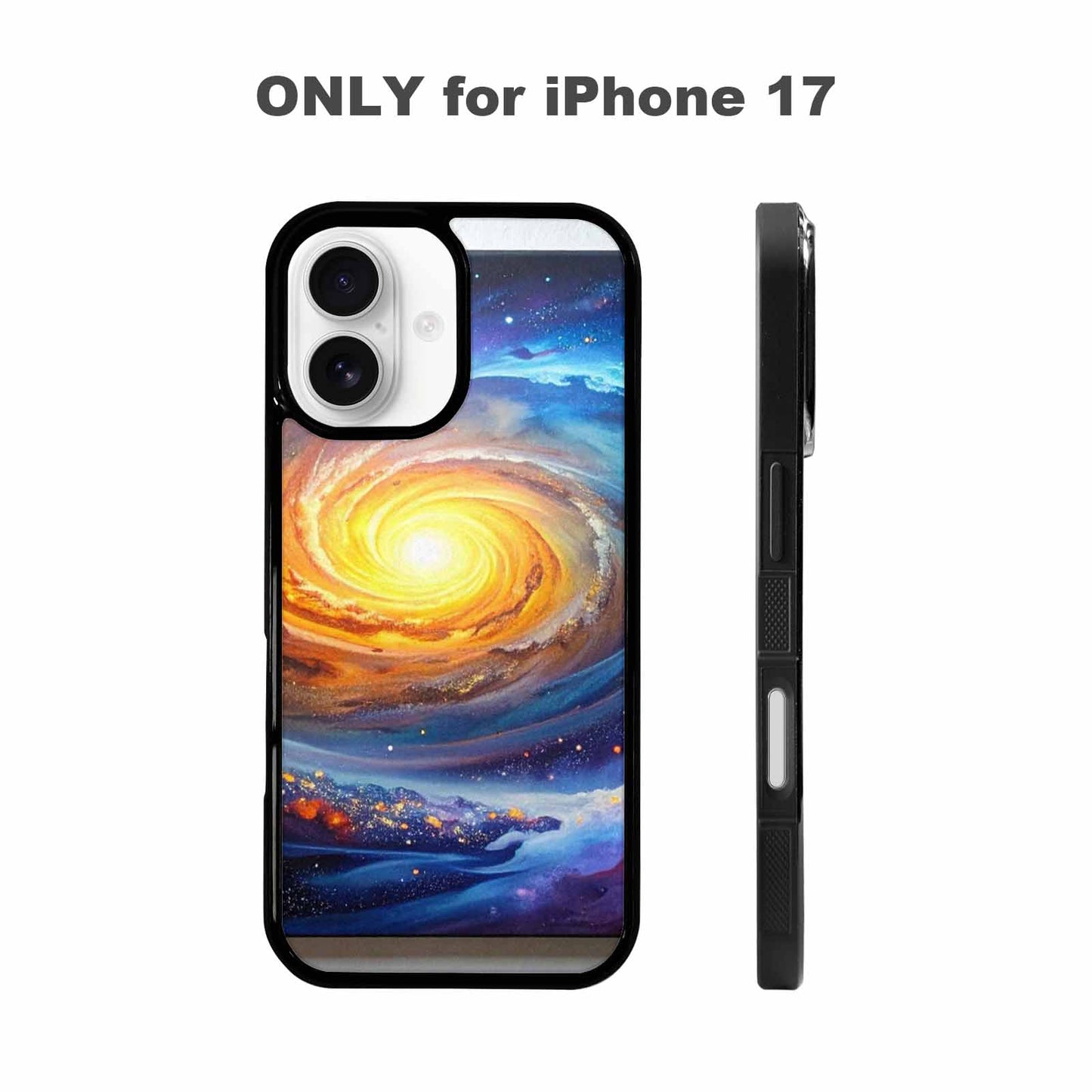 iPhone 17 Case — Galaxy Cosmic Print Galaxy Space, Custom Designed Case Cover