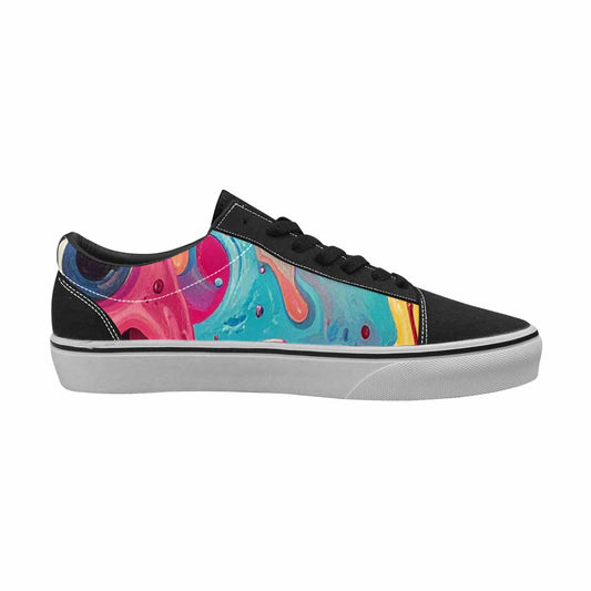 WOMEN'S Melting Icecream Monster Cherry Canvas Lace-Up Dreamcore Custom Shoes