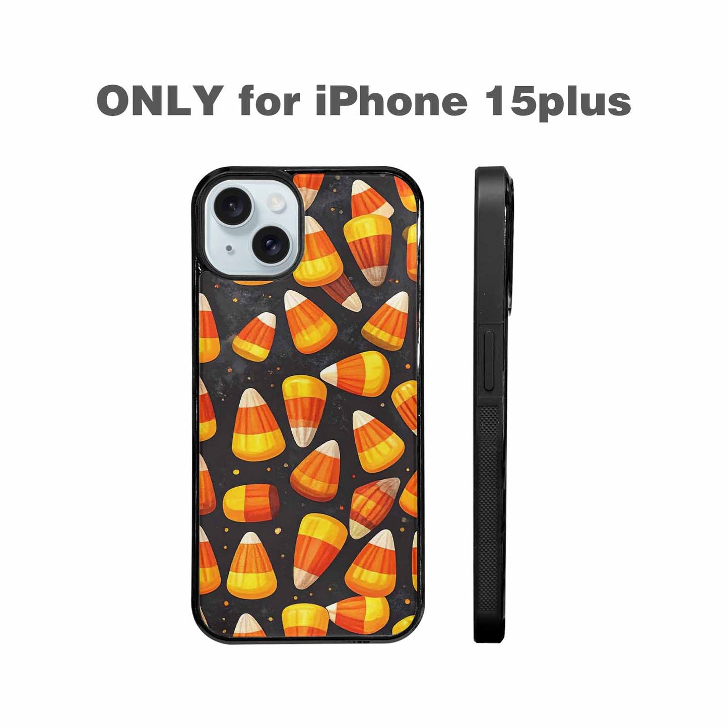iPhone 15 Plus Case — Halloween Art Print Edge To Edge, Custom Print Case Cover