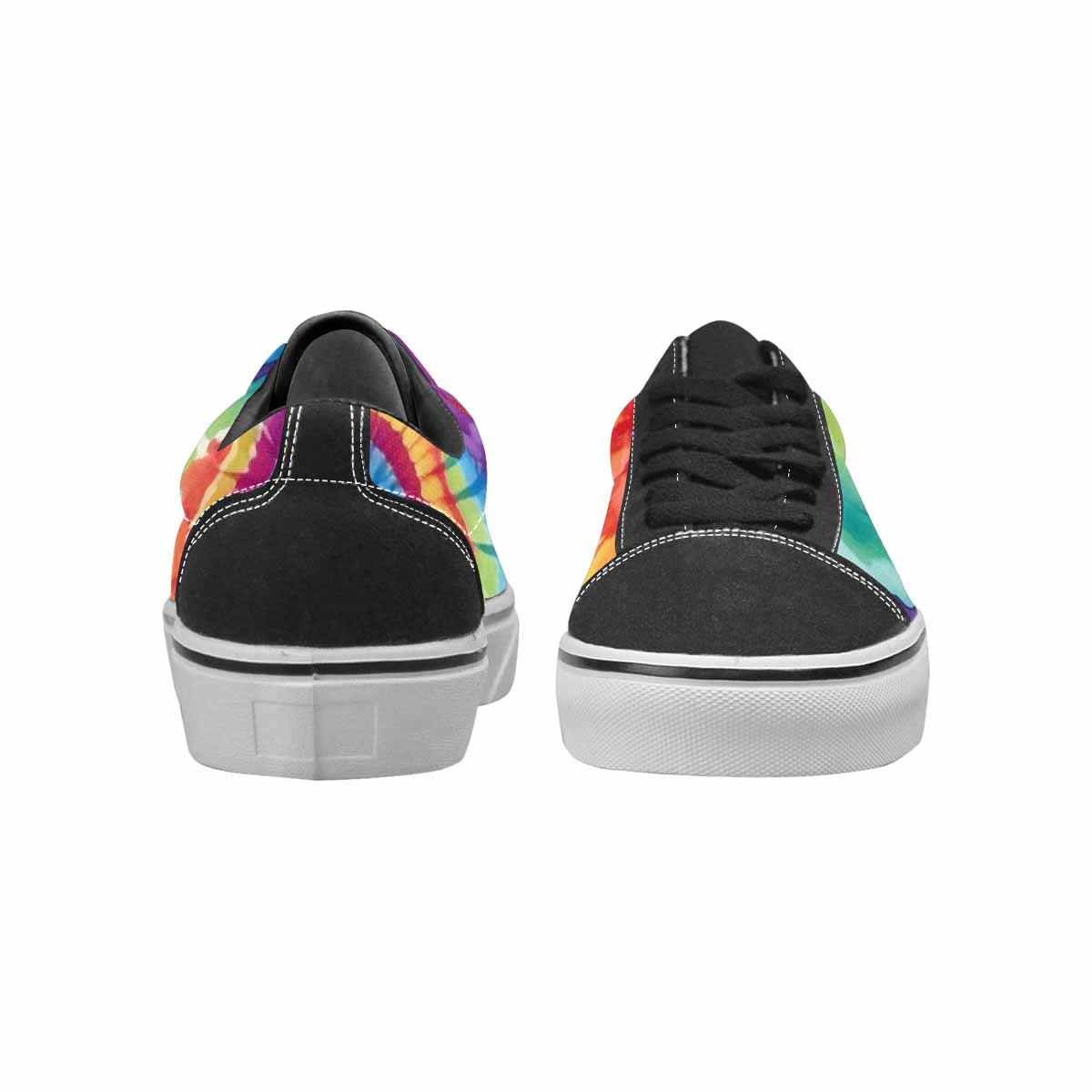 WOMEN'S Tie Dye - Canvas Lace-Up Cottagecore Custom Sneakers