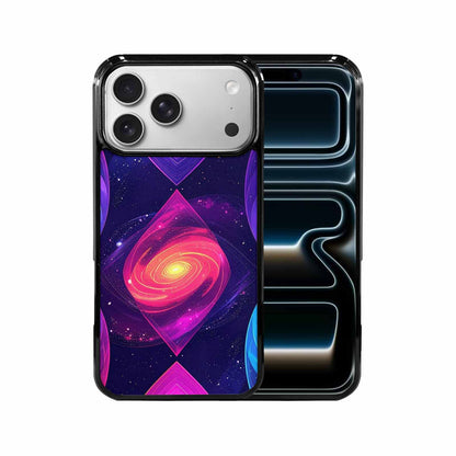 iPhone 17 Pro Max Case — Rose Galaxy Art Seamless Galaxy Space, Custom Art Phone Cover
