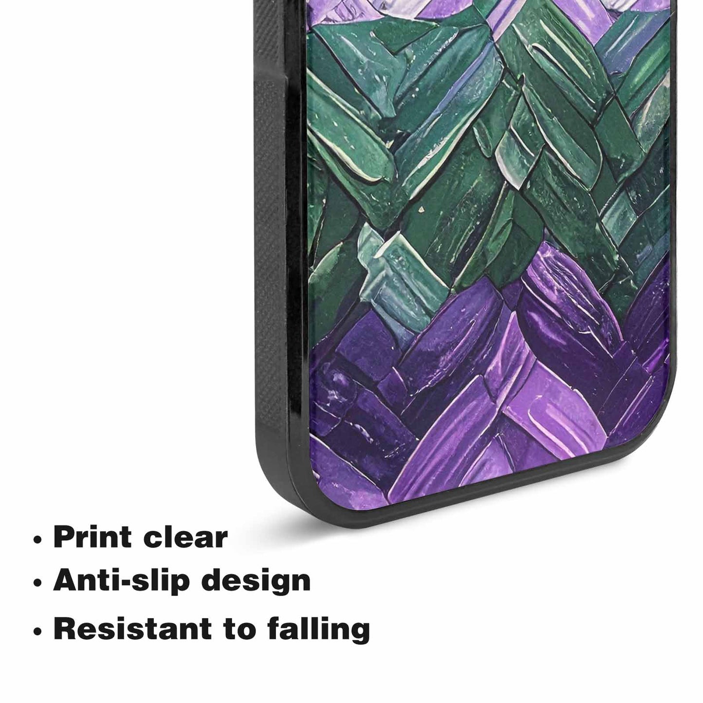 iPhone 15 Plus Case — Genderqueer Flag Color Theme Small Rainbow, Original Design Phone Case