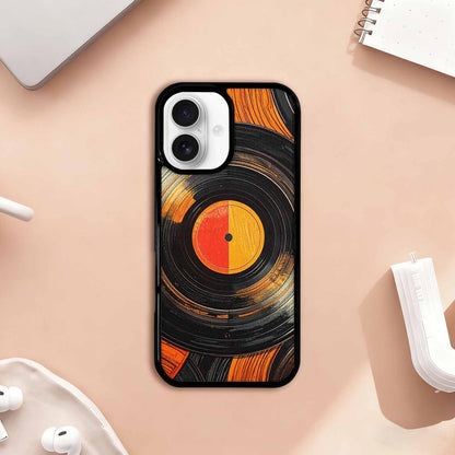 iPhone 17 Case — Retro Wood Grain Retro Vintage, Custom Print Case Cover