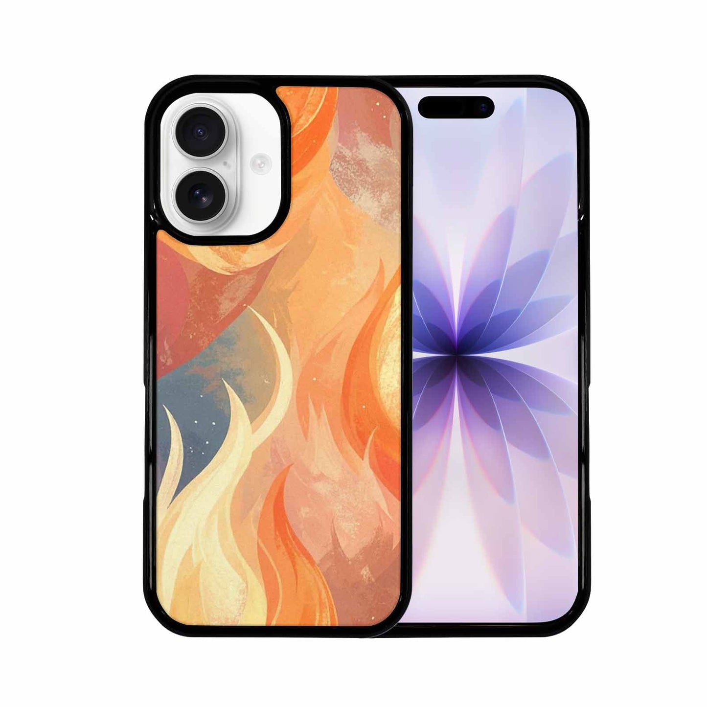 iPhone 17 Case — Retro Easter Flame Retro Vintage, Custom Art Phone Cover