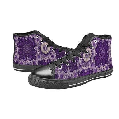 WOMEN'S Mandala High Top Canvas Y2K Shoes