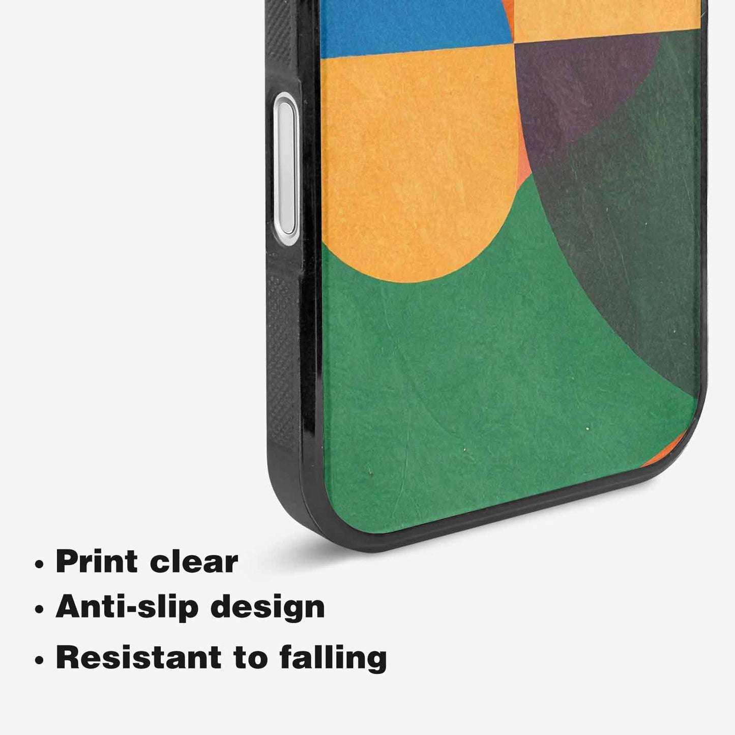 iPhone 16 Plus Case — 1990s Memphis Art Pattern, Unique Phone Case Design