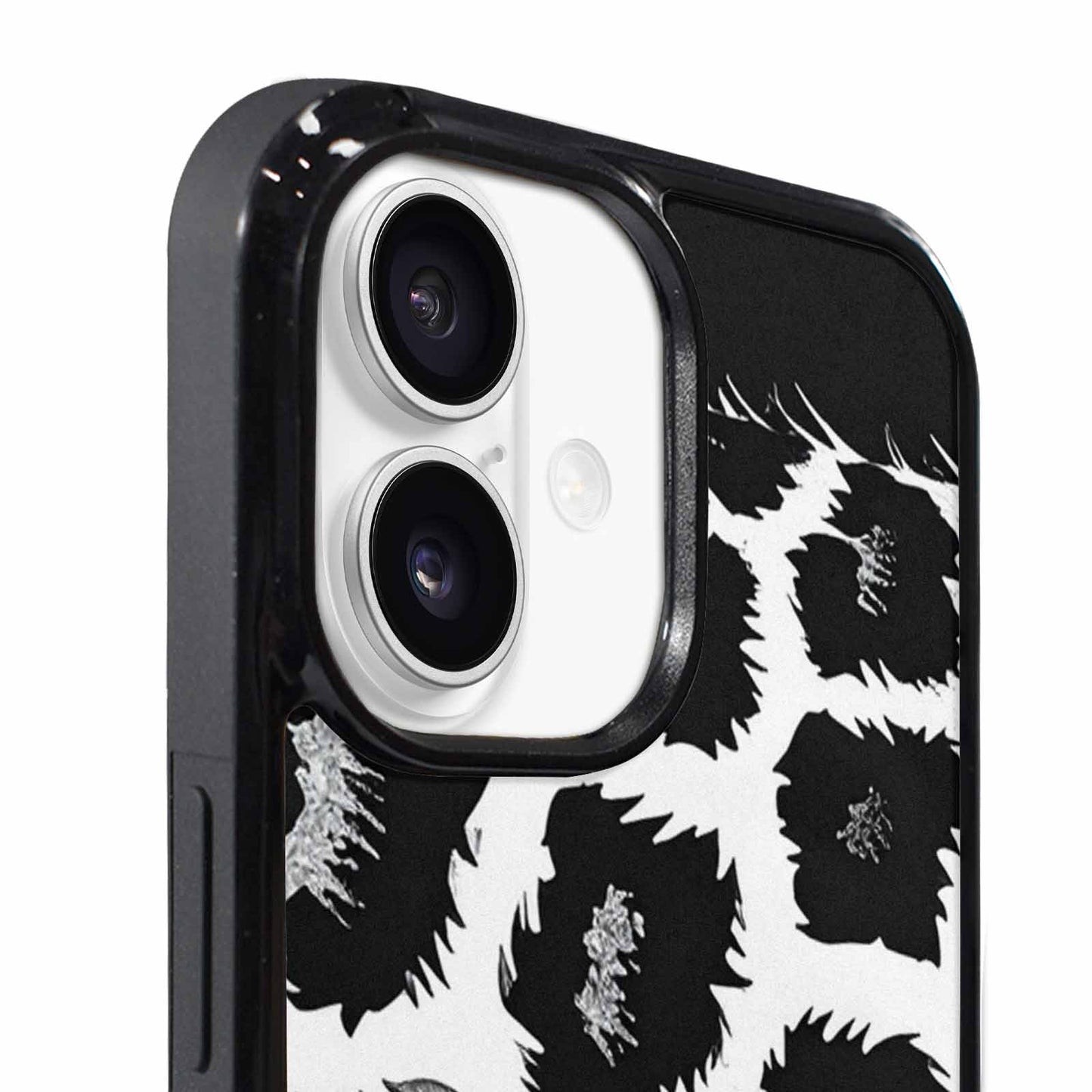 iPhone 17 Case — Leopard Print Black And Animal Print, Custom Printed Phone Case