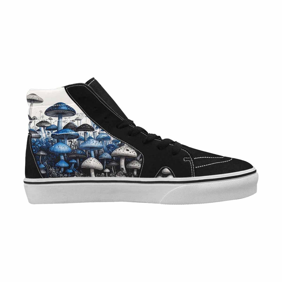 MEN'S Mushrooms (general) High Top Canvas Dreamcore Shoes