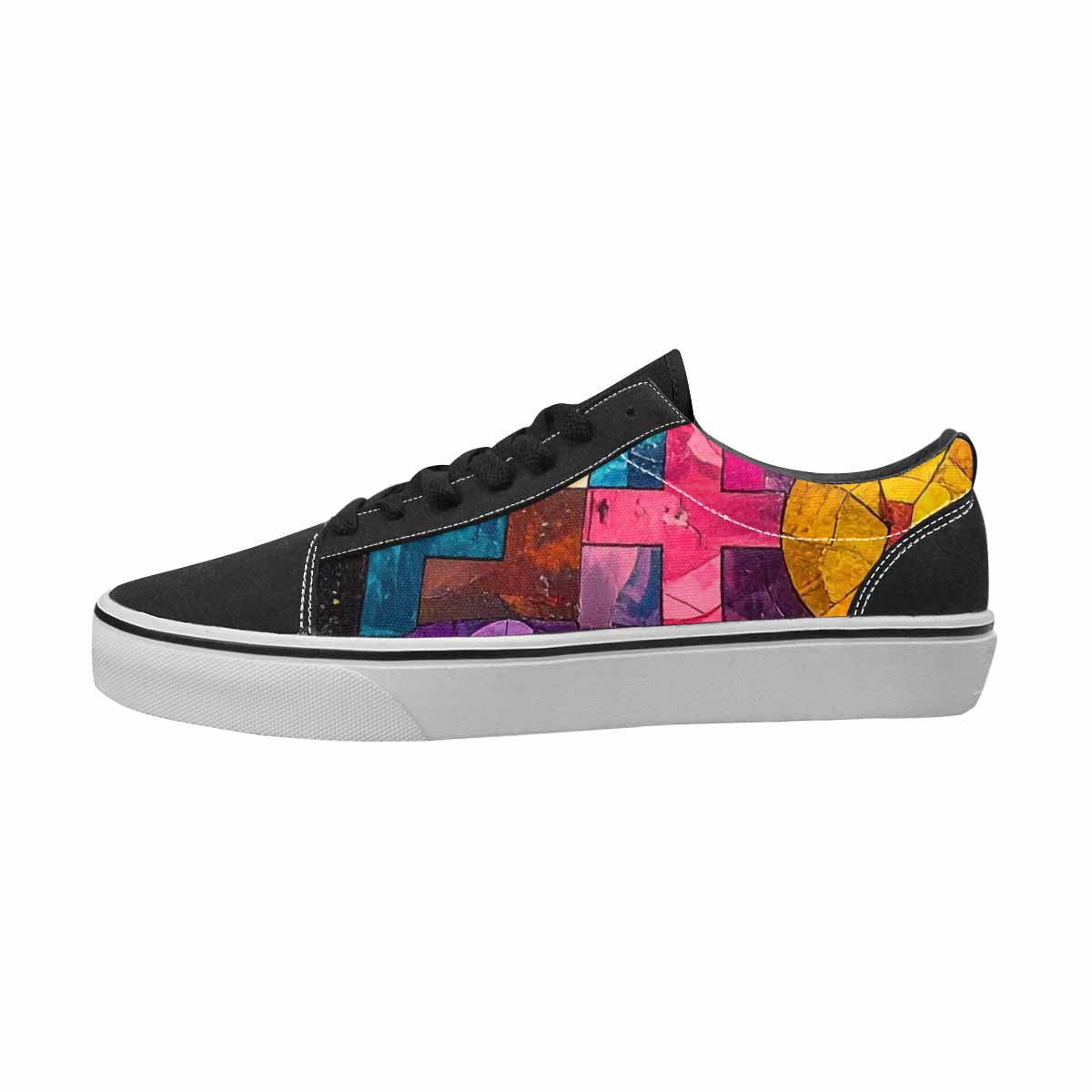 MEN'S Jesus Canvas Bold Print Surreal Shoes