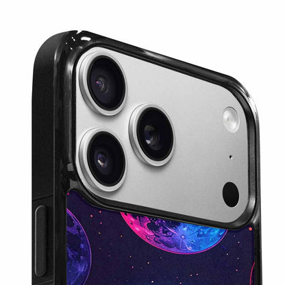 iPhone 17 Pro Max Case — Neon Winter Moon Cartoon Cute, Customized Protective Case