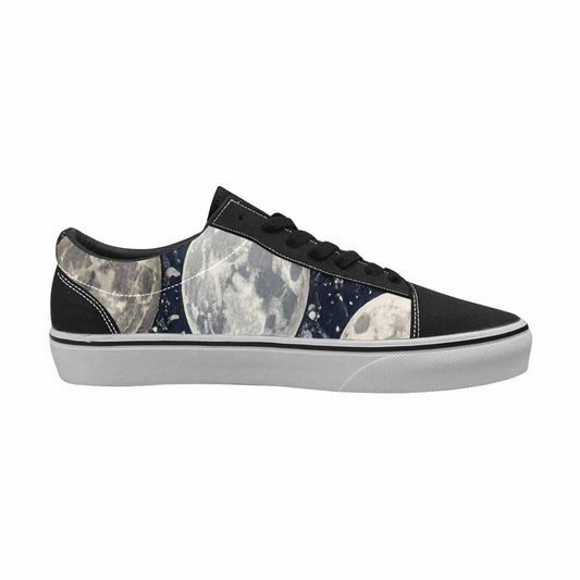 WOMEN'S Wolves Everywhere Collage Canvas Lace-Up Aesthetic Custom Sneakers