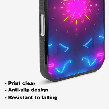 iPhone 16 Plus Case — 80s Retro Motif 80s Retro Motifs, Custom Made Phone Cover