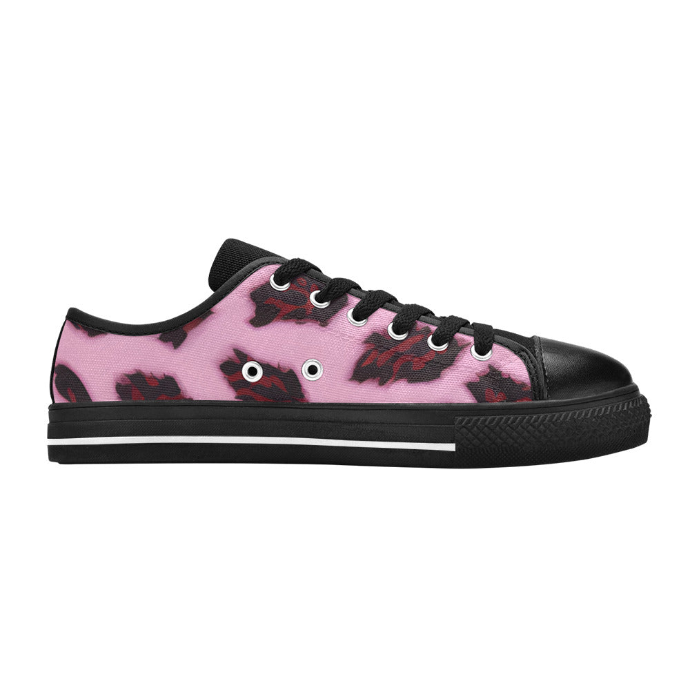 MEN'S Cc Animal Print Canvas Aesthetic Custom Sneakers