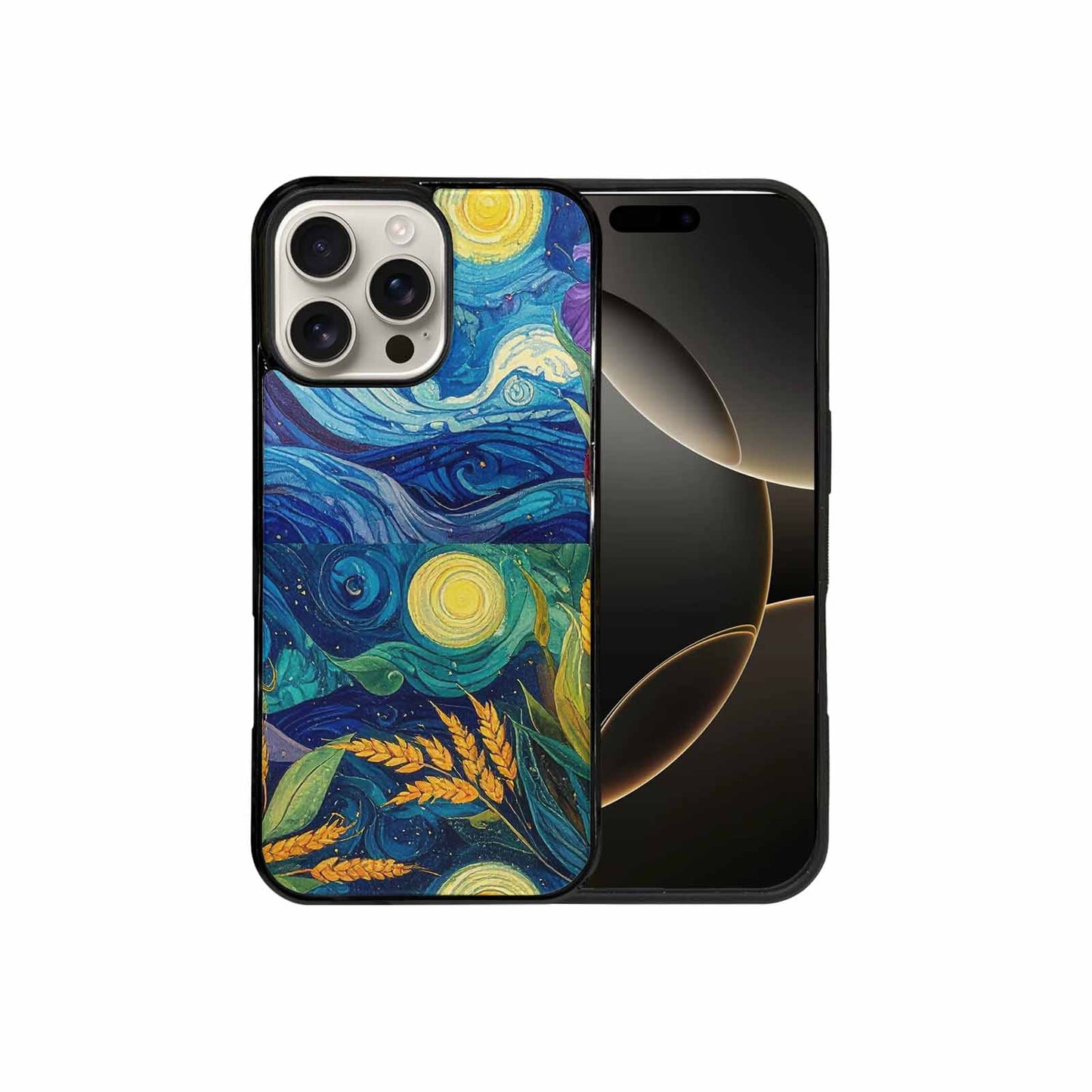 iPhone 16 Pro Max Case — Blend All Versions Together Melting Together, Personalized Phone Case