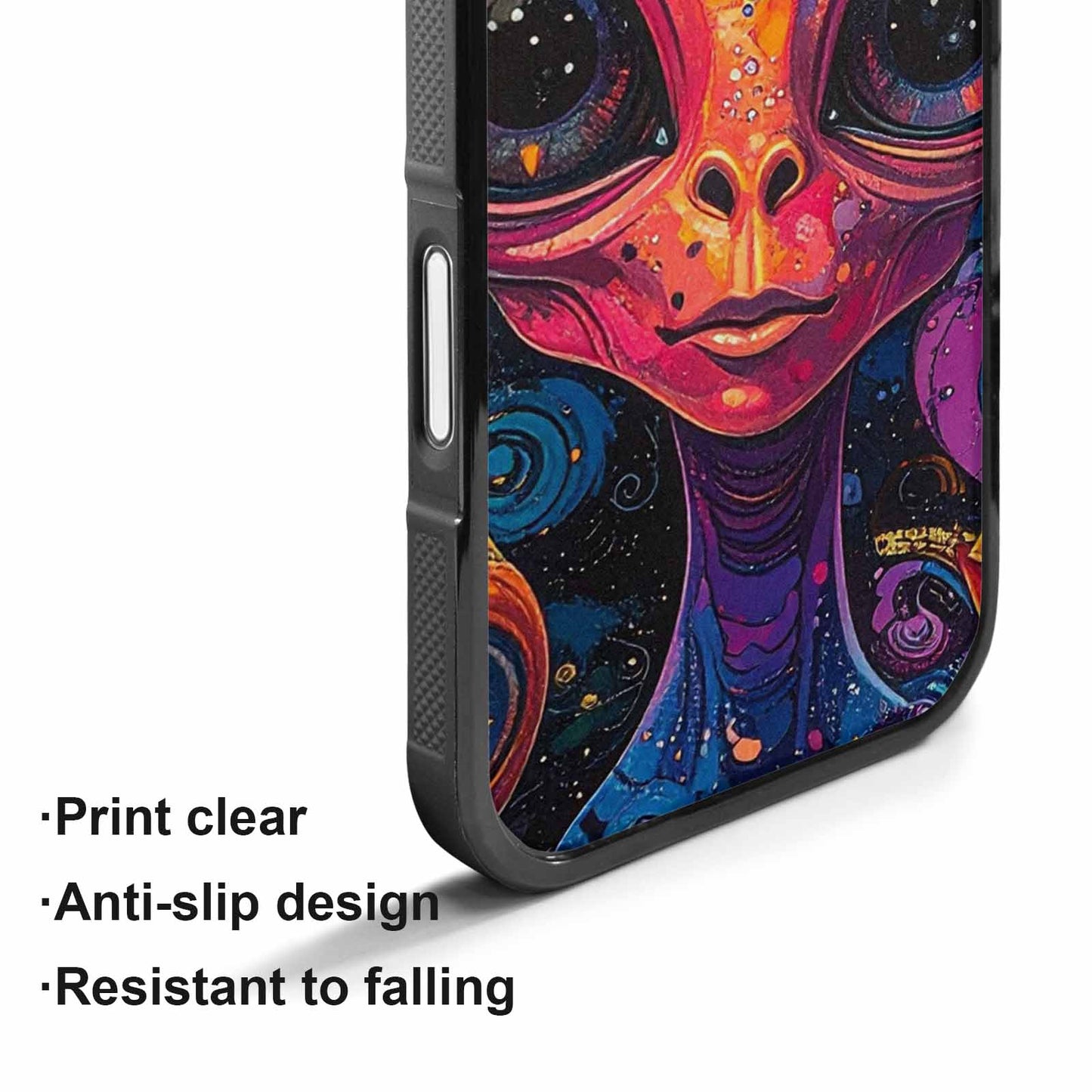 iPhone 17 Case — Cartoon Alien Characters Alien Scifi, Original Design Phone Case